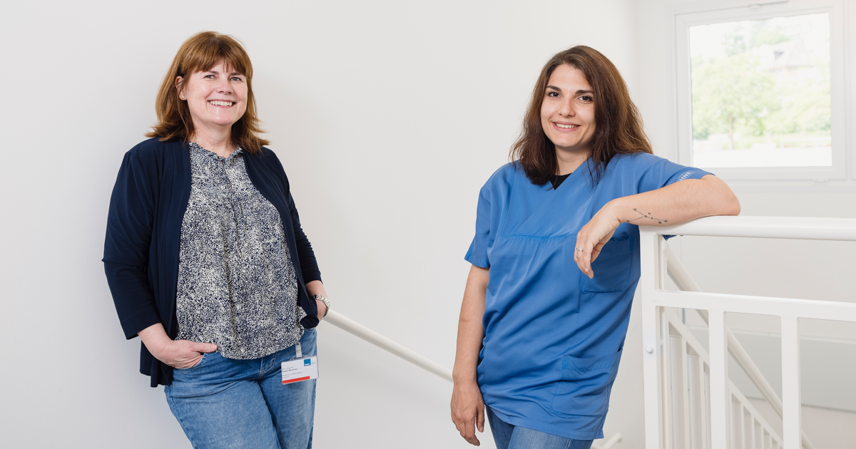 La médecin légiste Josiane Zeyer-Brunner (à g.) et Eleonora Brogna Pais, infirmière forensique spécialisée, deux intervenantes du Centre neuchâtelois de médecine des violences.