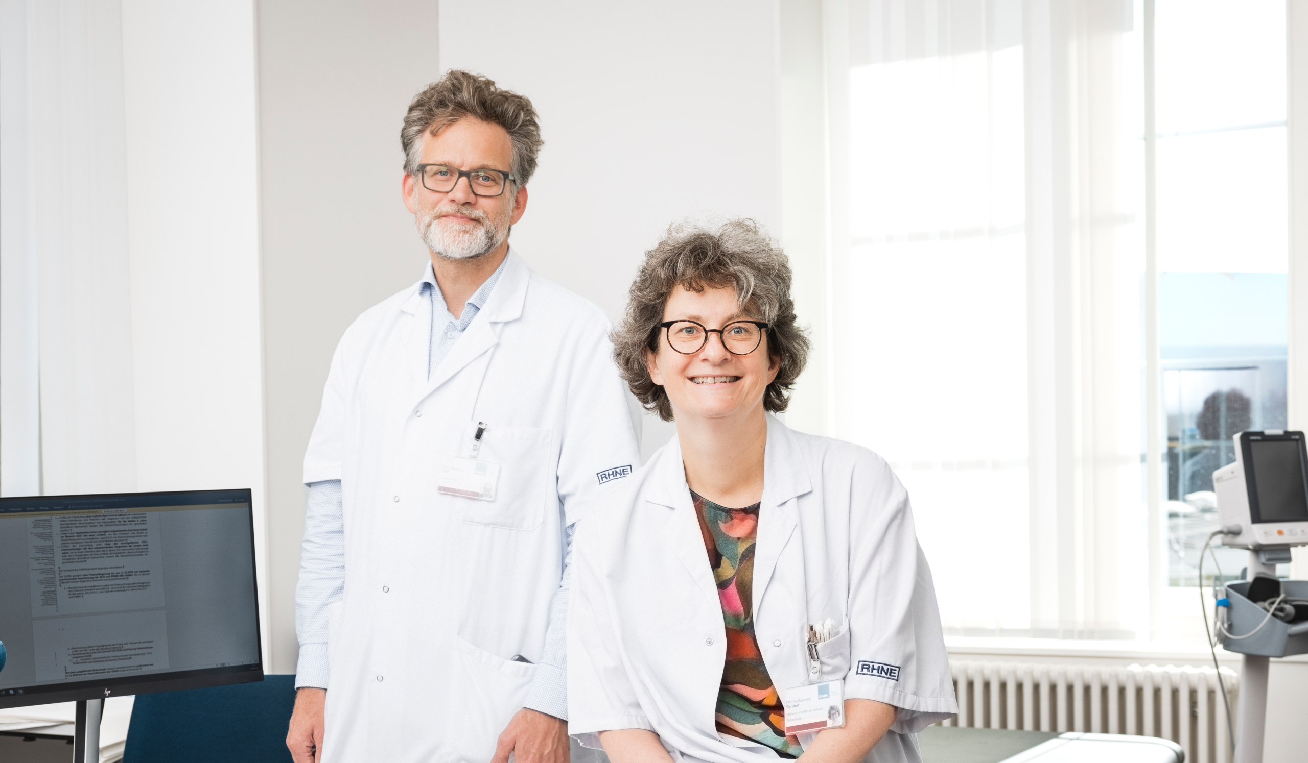 Dr Hauf et Dre Renaud_BLOG PD Dr Hauf et PD Dre Renaud © Guillaume Perret