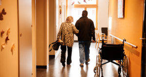 La patiente Rose* et l'ICUS du site du Locle, Frédéric Guibelin @ Guillaume Perret 