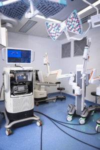 Le robot chirurgical Hugo. © Guillaume Perret